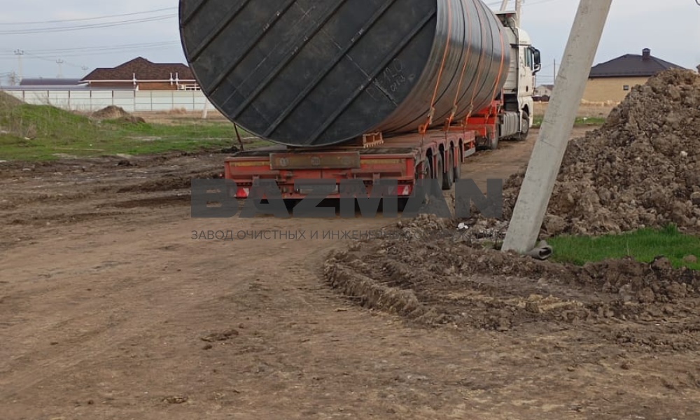 Емкость накопительная 100 м3 Объект Строительство поликлинического отделения в г. Михайловске ГБУЗ СК «Шпаковская районная больница»