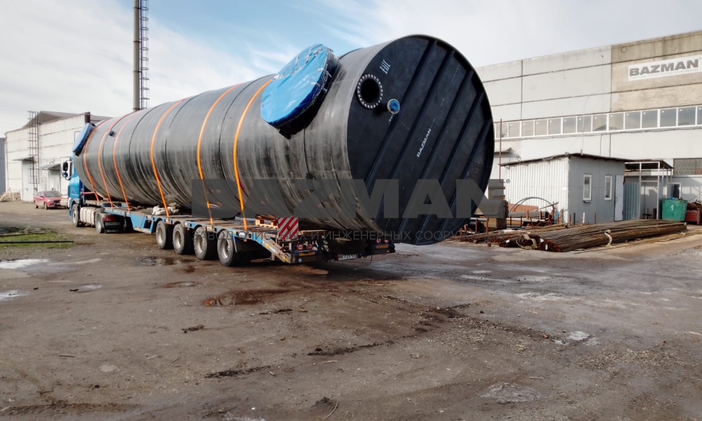 ЛОС 600 литров/секунду Объект Индустриальный парк Энем, система очистки ливневого стока производительностью 600 лит/сек