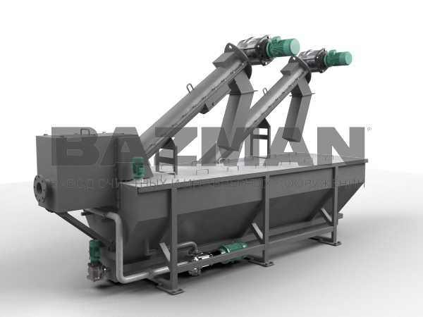 Комбинированная установка механической очистки стоков