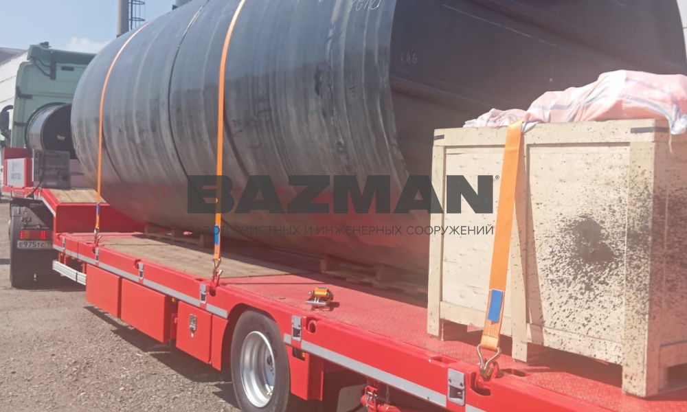 ЛОС 600 литров/секунду Объект Индустриальный парк Энем, система очистки ливневого стока производительностью 600 лит/сек